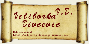 Veliborka Divčević vizit kartica
